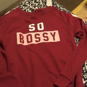 “SO BOSSY” Sweater